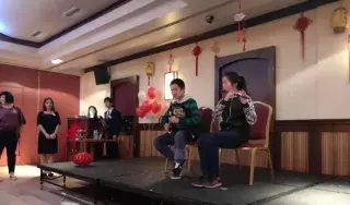 Some of the musicians playing on the night