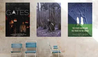 Movie posters of each film short, part of the BA Hons in Film and Television Production Degree at DkIT