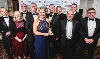 BREATH Project Team from Smooth Muscle Research Centre at DkIT, together with partners from Queen’s University Belfast and the University of the West of Scotland attending NI Healthcare Awards 2018.