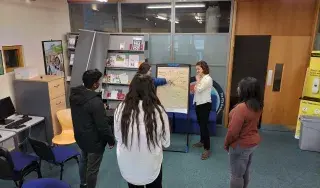 Students engaging on the Body Acceptance programme