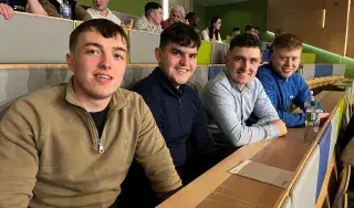 Ben Blakemore, Tom Minogue, Luke Dowdall and Peter McBride