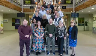 Staff from the Department of the Built Environment