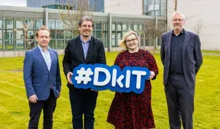 Dr Phil Bradley, Lecturer in Department of the Built Environment, James Lonergan, SCSI Director of Education & CPD, Ruth Comerford-Morris, SCSI Deputy Director of Education, Dr Tom Dooley, Head of School for Engineering