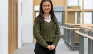 Agriculture student Ciara Smith