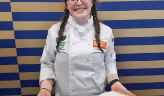 Knorr Silver medal winner Cloe Walsh