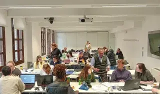 Creative Media students in Spain