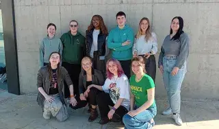 Creative Media students in Spain