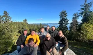 Mechanical Engineering students from DkIT and their lecturer, Catherine McCloskey