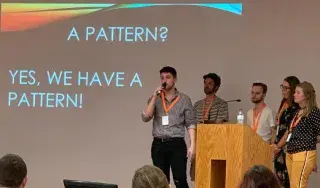 DkIT Student, Calvin McManus Presenting.