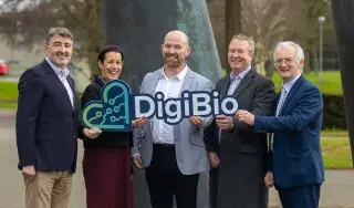 Carl Power, DkIT, Aoife Gallagher, Head of Innovation RCSI, Aidan Browne DkIT, Prof Fergal McCaffrey, DkIT President Dr Diarmuid O'Callaghan