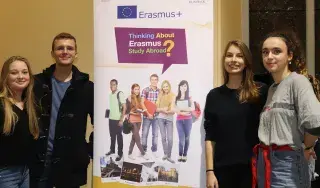 DkIT Erasmus and International students celebrate International Erasmus Day