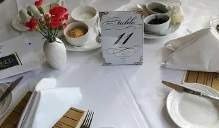 The DkIT Restaurant dressed to receive guests at DkITCHEN 2019