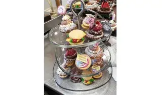 A sample of the Afternoon Tea delicacies produced by the 3rd Year Culinary Arts students at DkITCHEN 2019