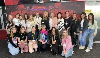 DkIT Midwifery students and staff at the All-Ireland Maternity and Midwifery Festival