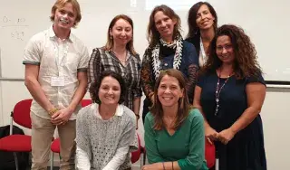 Some members of the incoming committee of RN10, seated front (l-r) New Coordinator, Dr. Bernadette Brereton, DkIT and New Vice Co-Ordinator, Adrianna Aubert, University of Barcelona.