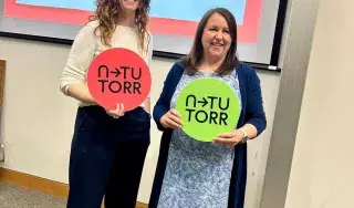 Eileen Dunne and Sinéad Loughran at the Transversal Skills Workshop