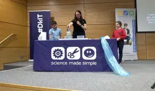Students attending the Engineer's Week XX Factor Show