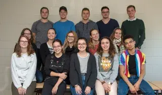 Erasmus students from the Institute’s partner universities in France, Germany, Spain, Finland, Portugal, Romania and Denmark