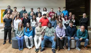 Students from DkIT, VIVES University in Kortrijk, Belgium, and IUT Montpellier, France