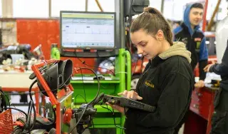 Sabrina Coventry Motor Mechanic Apprentice