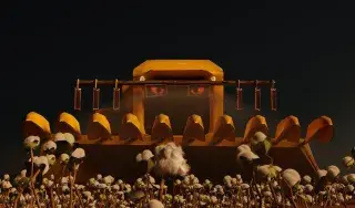 Fluff, created by DkIT Animation students