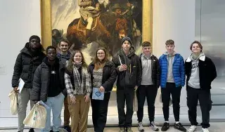 Business students trip to France
