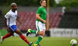 DkIT Student, Georgie Poynton representing on the Irish Universities & Colleges squad vs France Universities Friendly, 12 June 2018