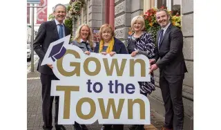 DkIT Brings the Gown to the Town