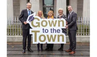DkIT Brings the Gown to the Town