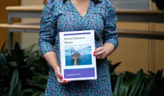 Linda Meegan, who secured a place on the New Frontiers Enterprise Programme