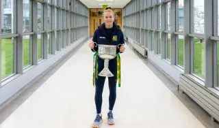 Stacey Grimes, All Ireland Winner, DkIT Graduate