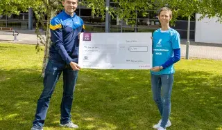 Graham Clarke (DKIT Sport) and Sonia Hoey