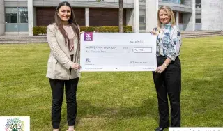Katisha Kieran (Servisource) and Grace McArdle (Rape Crisis North East)