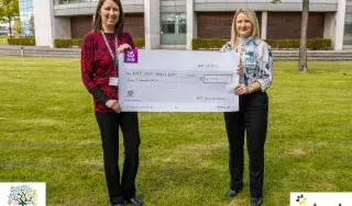 Fiona Lawless (Intact Software) and Grace McArdle (Rape Crisis North East)