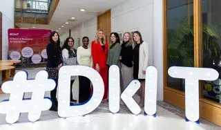International Women's Day speakers with host Anna Daly