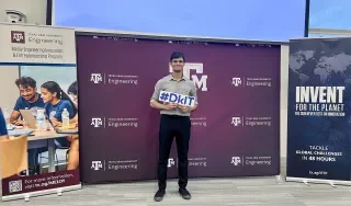 Christopher D’mello at Invent for the Planet