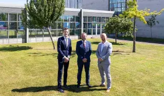 Hugh Nolan, VP Finance, Resources & Diversity, DkIT, Shane Mulholland SVP Operations, Kaseya, Aidan Brown, Head of Innovation and Business Development, DkIT