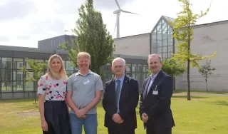 Eimear O’Keeffe - Water Policy Advisor at Department of Housing, Local Government and Heritage, Dr. Fran Igoe - Regional Coordinator, LAWPRO, Dr. Diarmuid O’Callaghan - President, Dundalk Institute of Technology, Anthony Coleman - Director 