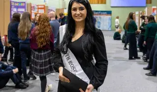 Meath Rose and DkIT Student Lane Rose