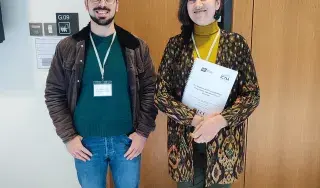Leandro Pessina and Aminah Dastan