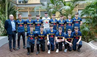 Team Photo with David Rogers from Ganson