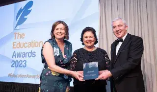 Dr Maeve McArdle DkIT, Celestine Rowland and Colin Cooney DkIT.