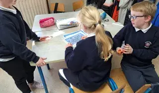 DkIT Maths Week at St Mary's NS, Knockbridge