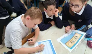 DkIT Maths Week at St Mary's NS, Knockbridge