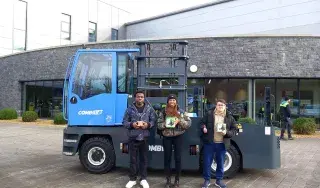 Mechanical Engineering Students at Combilift, Co Monaghan