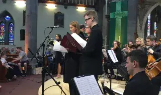 Musicians take to the stage at sold-out performance of ‘Marbhna’