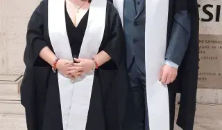 Dr. Áine McHugh and Dr. Myles Hackett