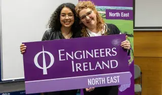 Niamh Shaw and Prize winner 