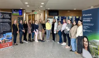 Engineers, lecturers and DKIT students who too part in the Women in Engineering Event