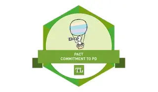 Pact Commitment to Professional Development Badge